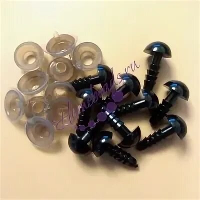 Крепеж 9. Скоба пластмасса для крепежа кабеля. Глаза для кукол винтовые 3,5 х 2,5мм. Глазки винтовые черные плоские 24 мм. Крепеж came 001c009.