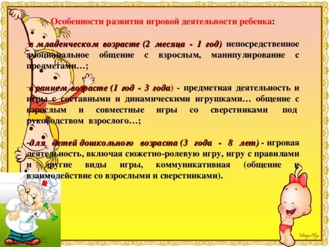 Активность в 2 месяца. Особенности развития игровой деятельности. Особенности игровой деятельности детей раннего возраста. Особенности развития игровой деятельности в дошкольном возрасте. Игровая деятельность детей дошкольного возраста.