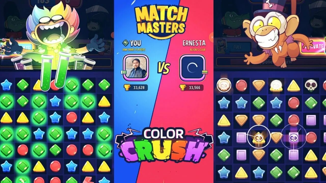 Матч Мастерс. Краш колор. Матч Мастерс обезьяна. Color Crystal Match Masters. Let s play match masters