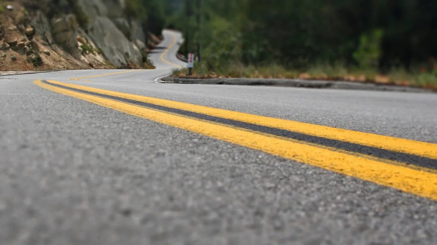 Turning road