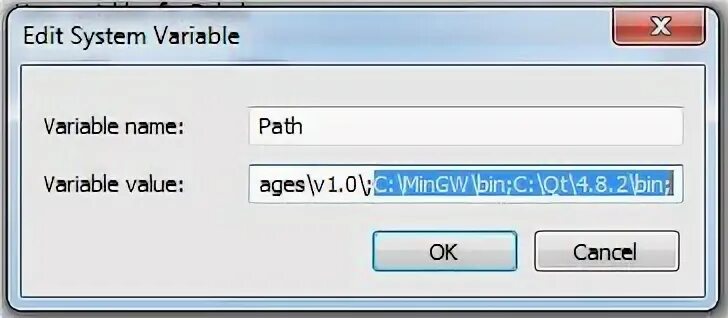 Env variable windows
