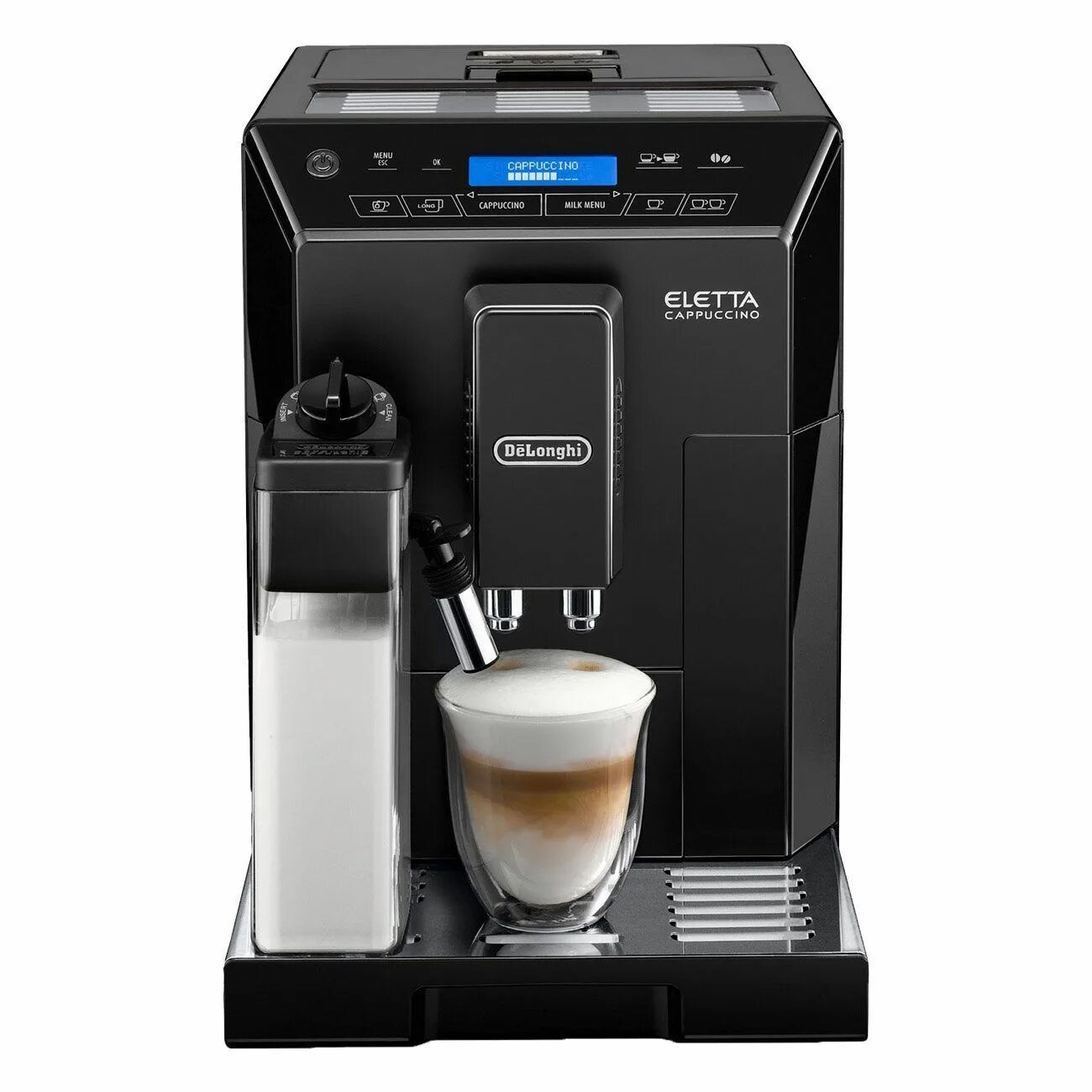 Кофемашина автомат купить. Delonghi ECAM 44.660.B. Кофемашина de'Longhi Eletta Cappuccino ECAM 44.664 B. Кофемашина Delonghi ECAM46.860.B. Кофемашина Delonghi Eletta Cappuccino.