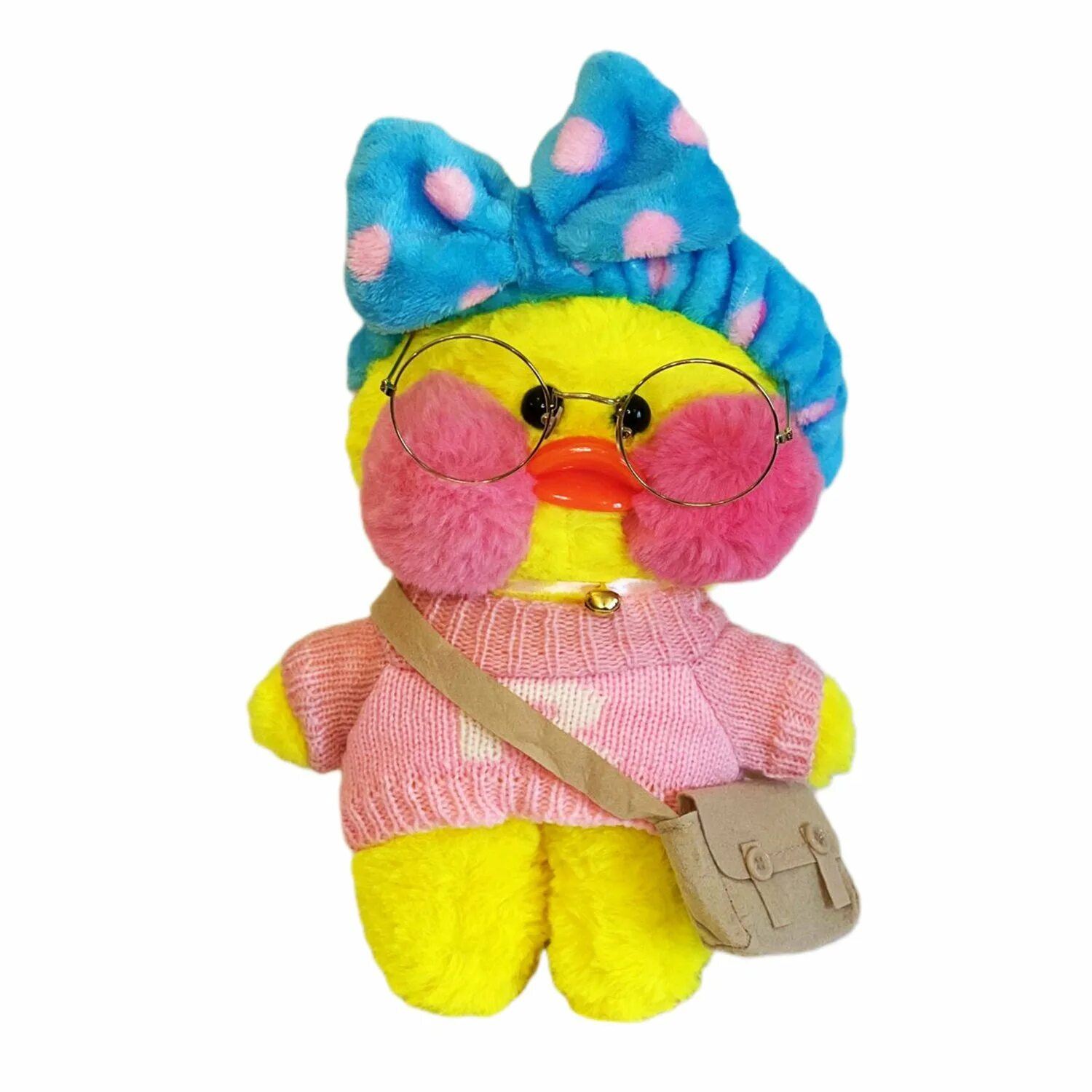 Мягкая игрушка утенок лала фанфан lalafanfan (бежевый, 30см). Lalafanfan плюшевая утка. Утка игрушка мягкая корейская. Утку лала. Плюшевая уточка лалафанфан.