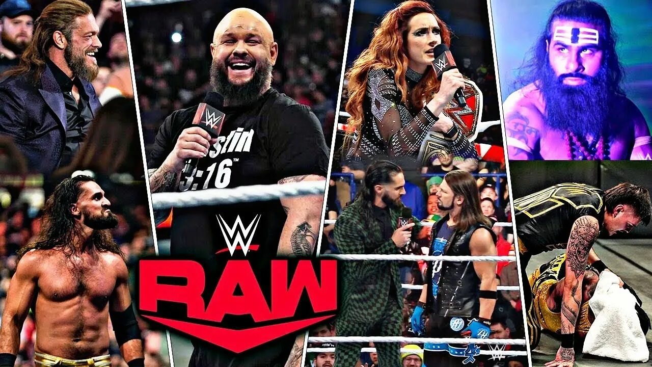 Monday night raw 01.01 2024