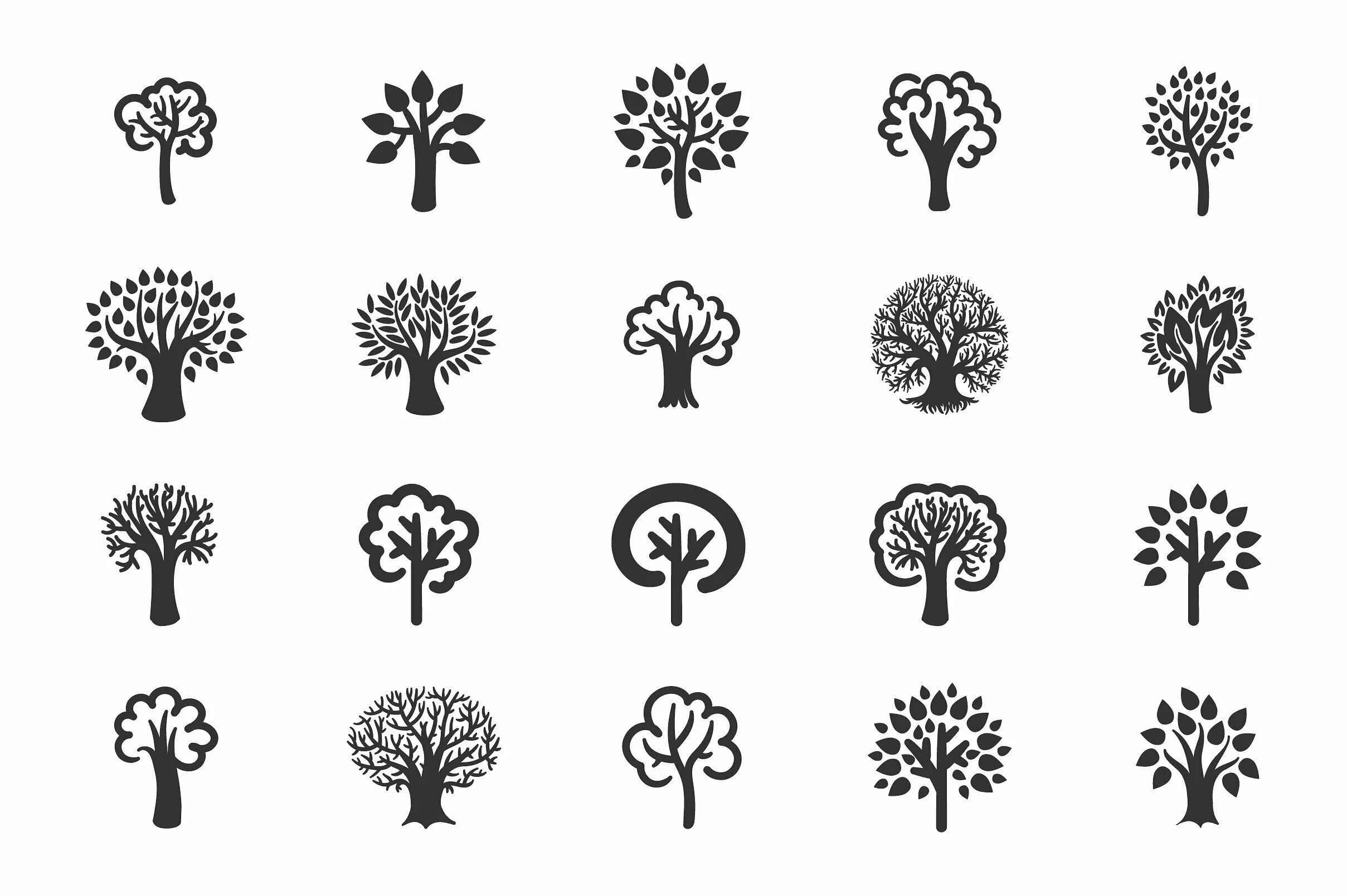 Три дерева символ. Дерево иконка. Дерево пиктограмма. Силуэт дерева. Логотип дерево.
