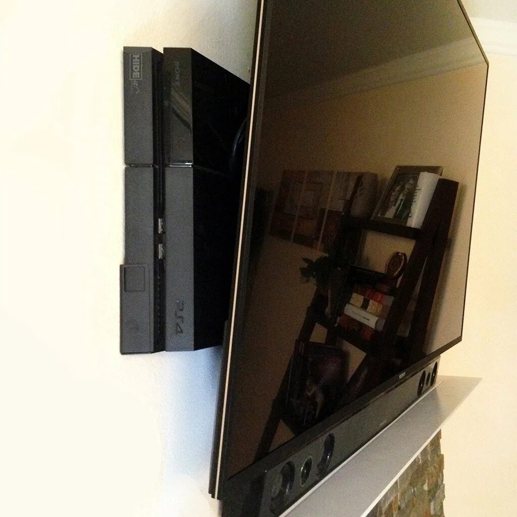 Кронштейн для сони плейстейшен 4 на стену. Ps4 Wall Mount. Полка под сони плейстейшен 4 на стену. Ps2 Wall Mount. Ps4 скрывать