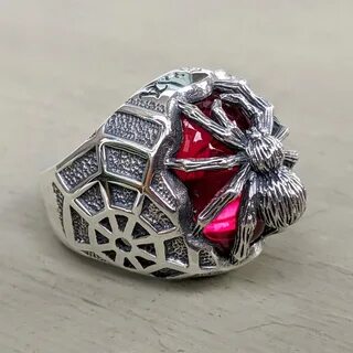 Человек паук колечко
