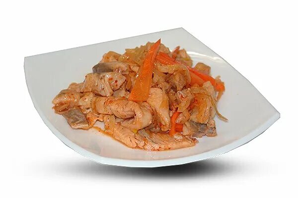 Хе с судаком и морковью