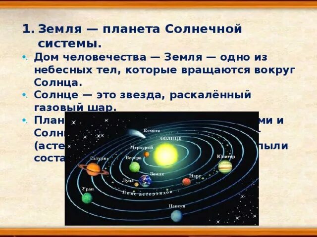 Урок планеты 5 класс. Земля Планета солнечной системы. Система планет солнечной системы. Планеты вокруг солнца. Расположение планет солнечной системы.