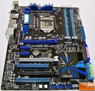Материнская плата asus p7p55d