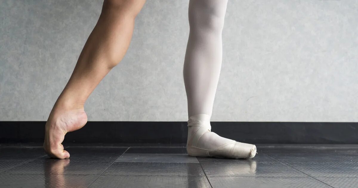 Ballerinas can stand on their