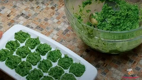 Рецепты заготовки зелени