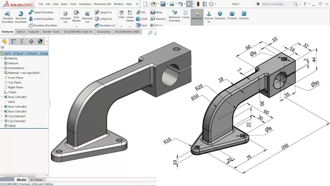 Чертежи для Солид Воркс. Чертеж детали в Солид Воркс. Solidworks 3d model. Солид Воркс чертежи для тренировки. Плавная деталь