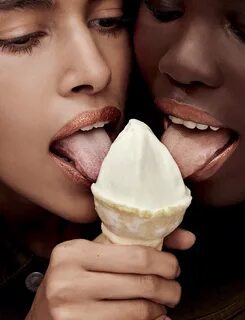 Lick It!" by Phil Poynter for Love Magazine #16, Fall/Winter 2016-17.