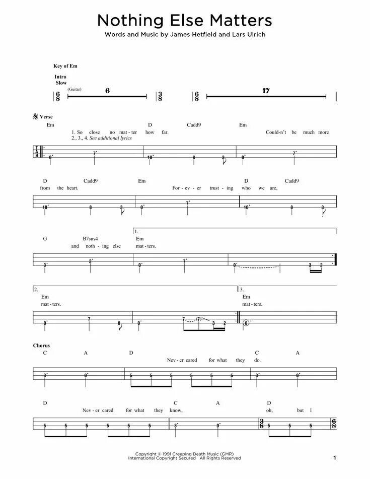 Nothing else matters группа. Metallica nothing else matters tabs. металлика nothing else matters ноты. metallica nothing matters табы. металлика на гитаре nothing else matters.