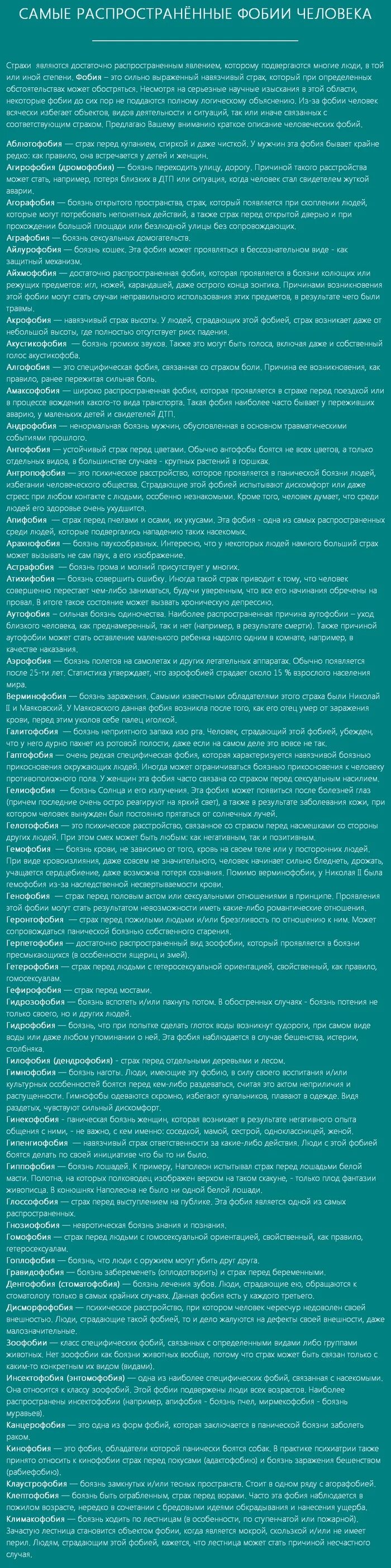 Самые распространенные фобии человека. Самые распространëнные фобии. Самые распространённые фоби. Самые распространенные страхи людей список.