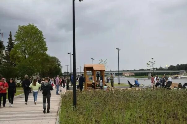 Новгородцы предложили, как улучшить набережную Александра Невского без капремонт