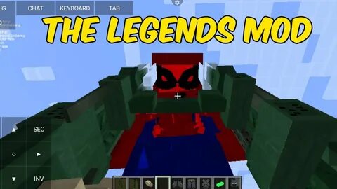 Мод на супергероев legends