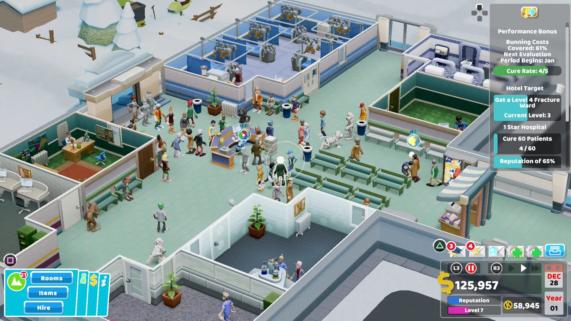 Второй госпиталь в галактике. Игра Theme Hospital 2. Игра two point Hospital (ps4). Two point Hospital ps4. Игра госпиталь 1997.