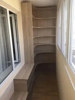 Балконы углом