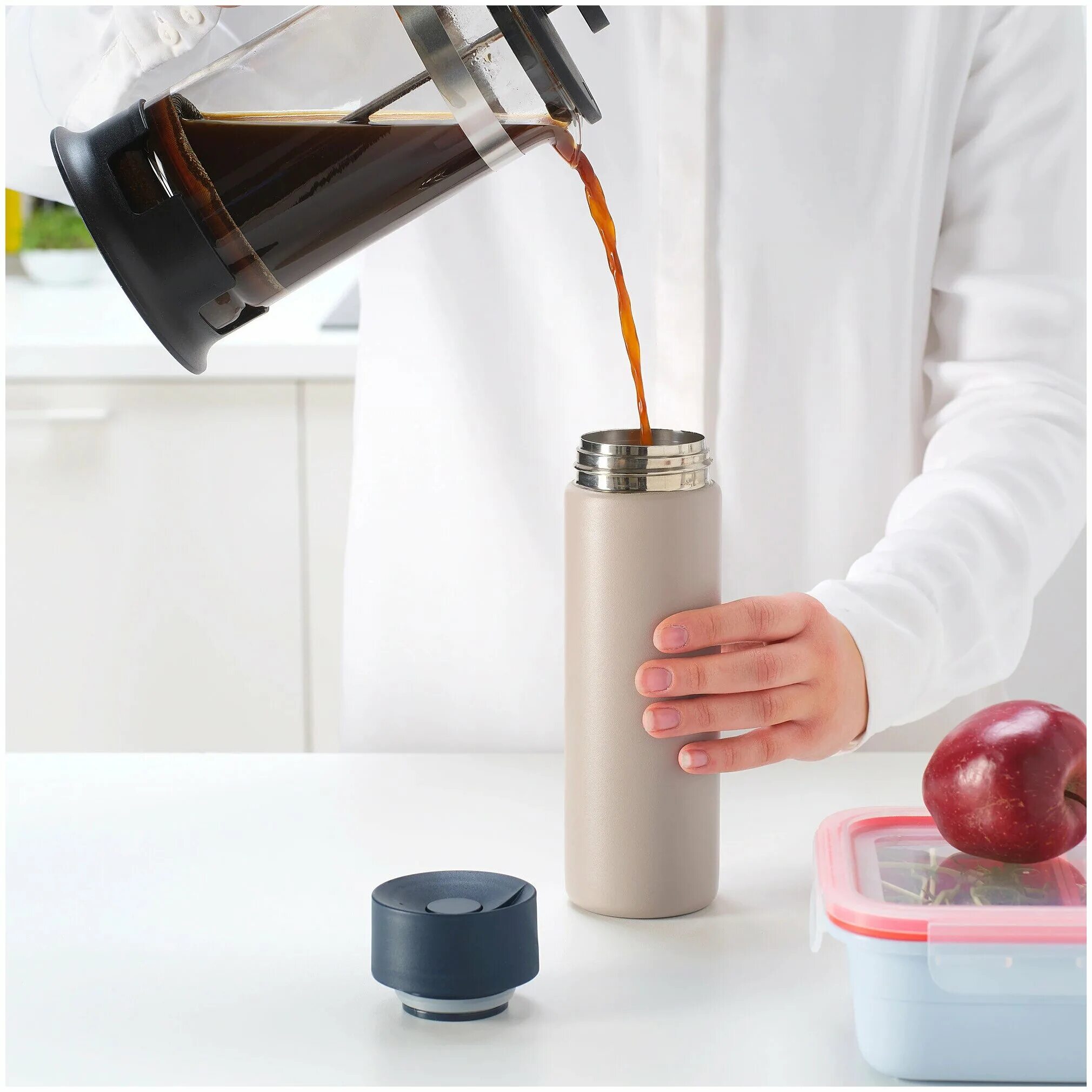 Термокружка икеа. Термокружка икеа эфтерсокт. Термокружка икеа ундерсока, 0. 4 л, нержавеющая сталь/бежевый. Undersöka ундерсока термокружка бежевый0.