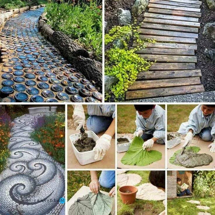 15 Small Handmade Yard Decorations for Creative Garden Design Small garden desig