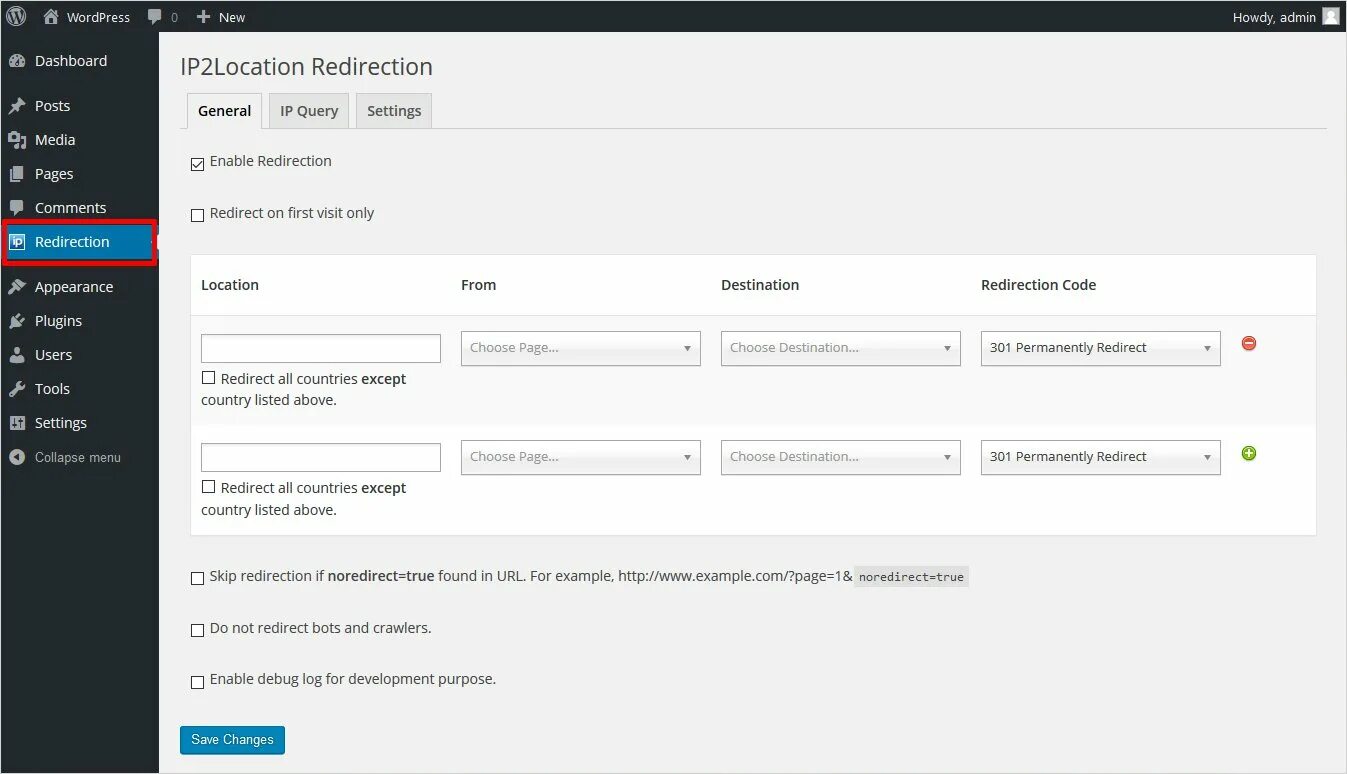 Redirection плагин. Редирект бот картинка. Redirection перевод. Редирект LCFQN. Address admin