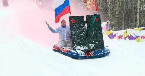 23 февраля в парке