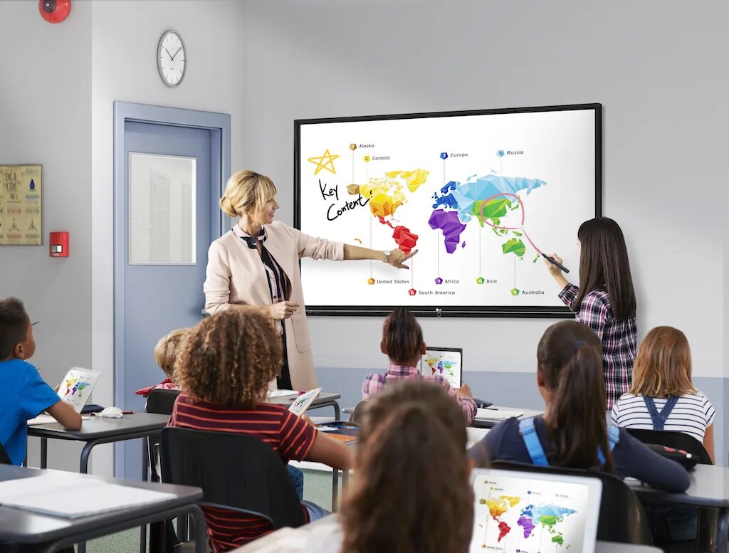 Learning screen