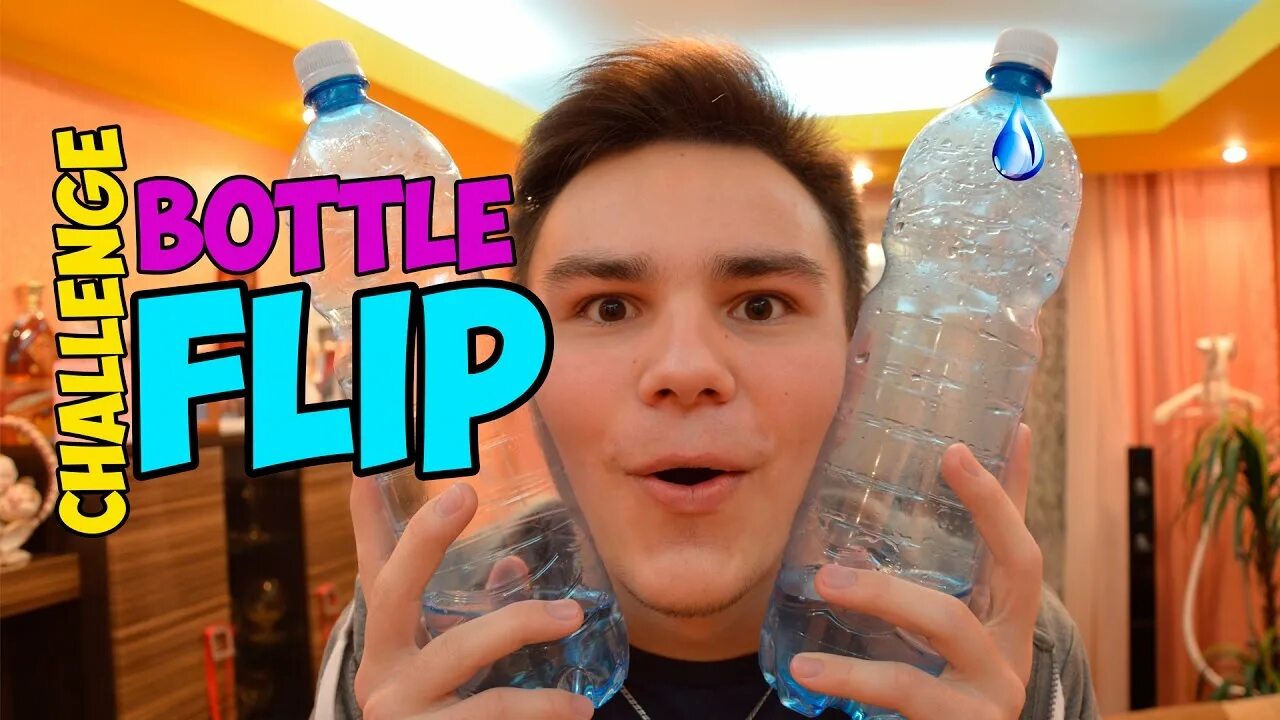 Bottle flip challenge