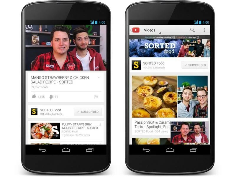 Video video sort