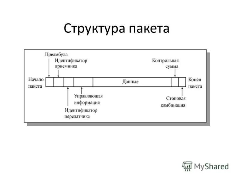 Виды пакетов данных. Виды пакетов данных