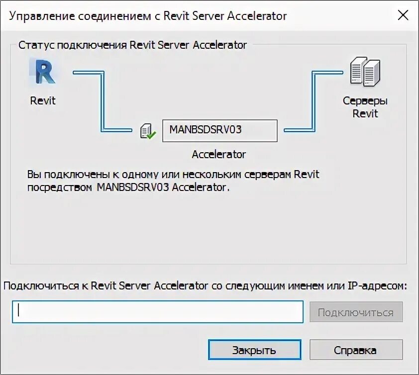 Подключение к серверу успешно установлено. Revit server accelerator. управление подключением. установка ревит сервера. revit server accelerator настройка.