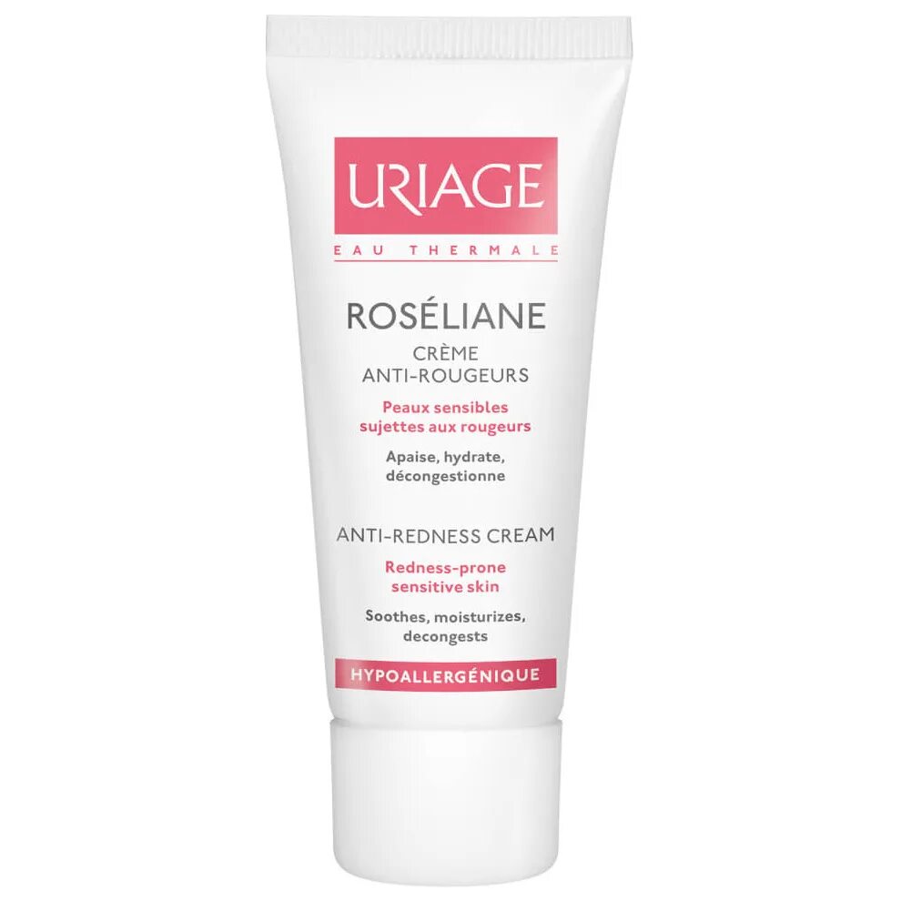 Урьяж Розельян крем. Крем Uriage Roseliane Anti-redness Cream spf30. Uriage (Урьяж) Розельян крем против покраснений 40мл. Uriage cc Cream spf30. Купить крем spf 30