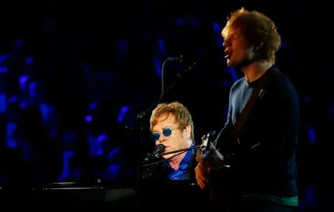Ed sheeran elton john merry christmas текст