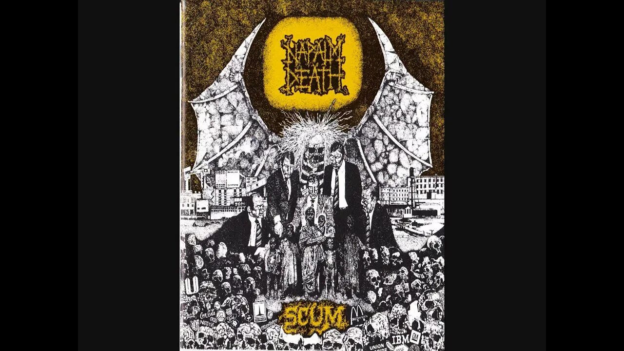 Scum napalm. Napalm death 1987. napalm death scum обложка. napalm death scum 1987.