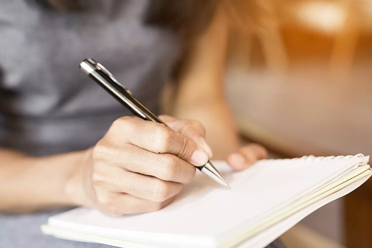 Writing into