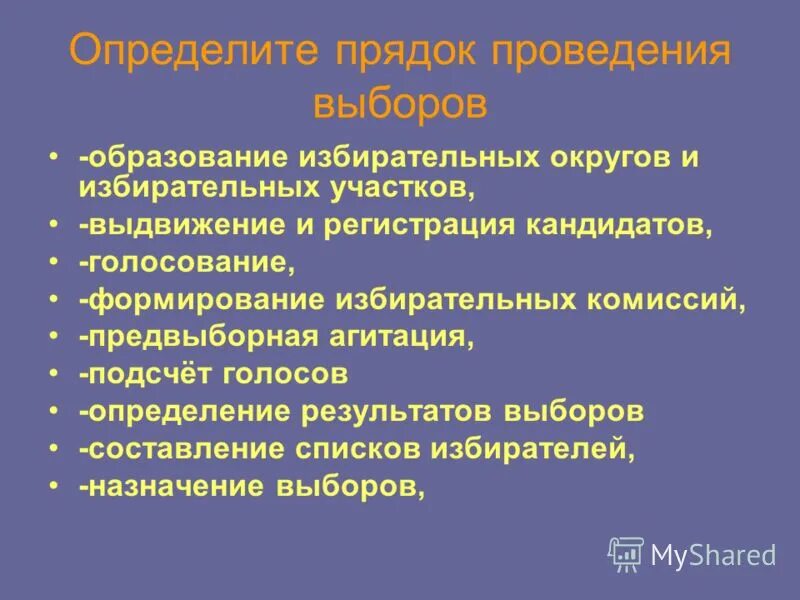 Формирование избирательных округов и избирательных участков. Формирование избирательных округов и избирательных участков