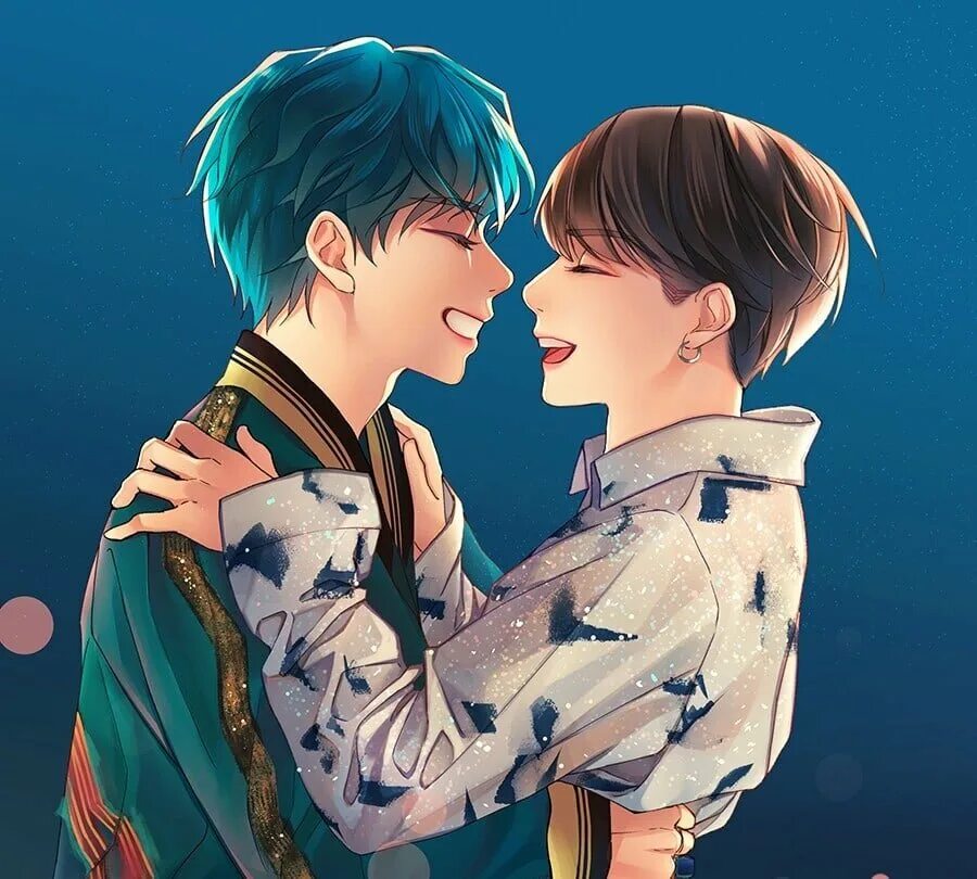 BTS Вигуки арт. БТС taekook. Викуги БТС. BTS Vkook Art милые. Тэхен чимин слэш