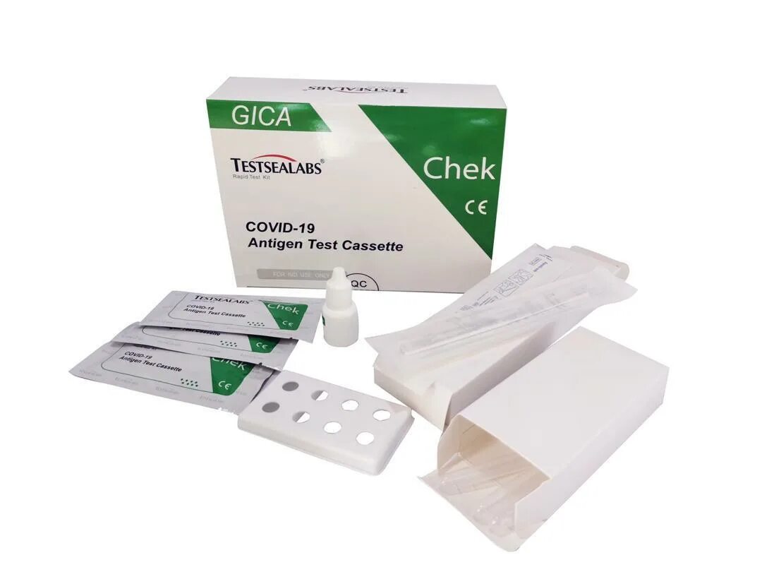 Антиген тесты covid 19. Экспресс-тест на Covid-19 antigen Rapid Test Kit. Rapid Test Kit Cassette Covid 19. Экспресс-тесты testsealabs на Covid-19. Тест Covid 19 antigen Rapid Test.