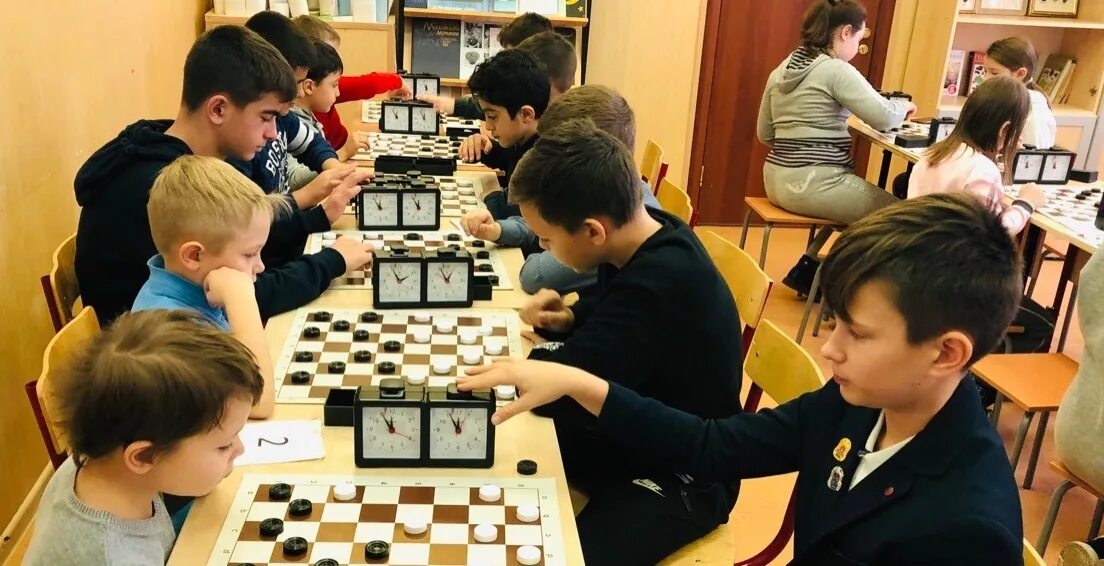 Шашки спортивная школа