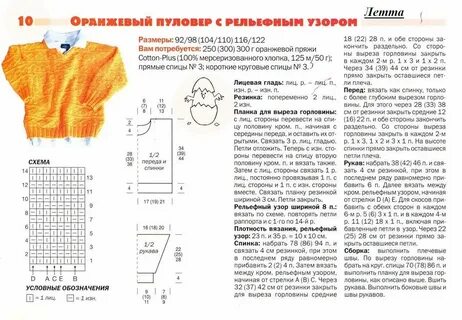 Описание детского свитера