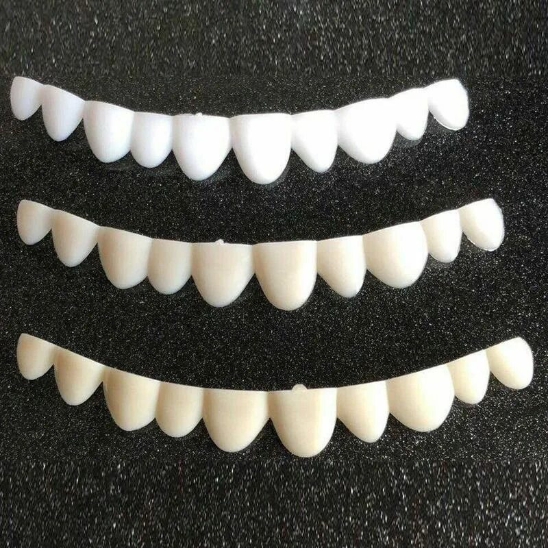 Искусственные зубы съемные. Aliexpress зубные виниры. виниры instant smile. пластиковые зубы накладные.