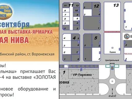 Золотая нива маршрут