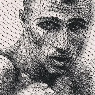 Картины из гвоздей