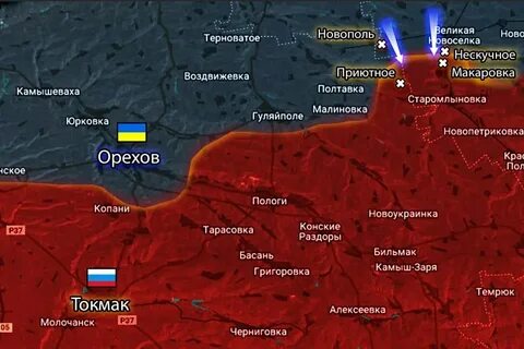 Прорыв украинских войск