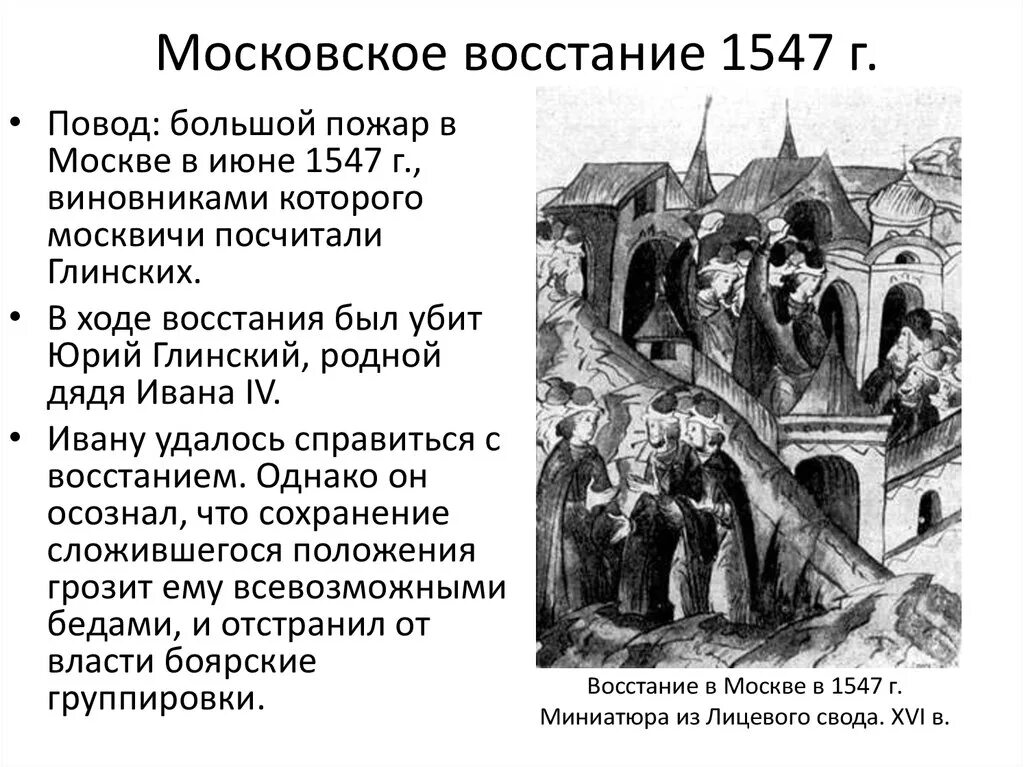 Суть московского восстания