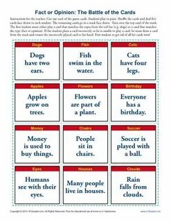 Fact examples
