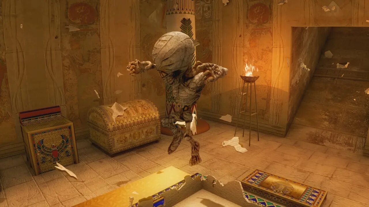 гробница фараона 2 5д. гробница д. храм усыпальница египет. гробница д. гробница рамзеса 3 в долине царей.