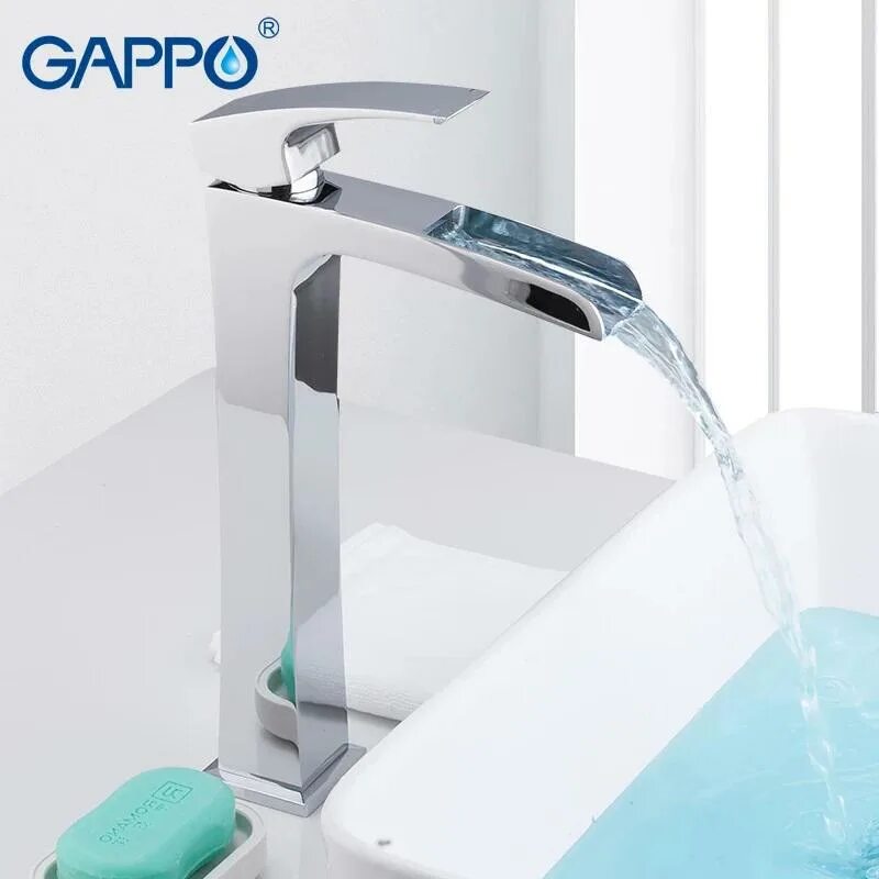 Gappo смесители отзывы. Смеситель Gappo g1007-21. Смеситель для раковины Gappo g1007-21. Gappo g1007-2. Gappo водопад смеситель для раковины.